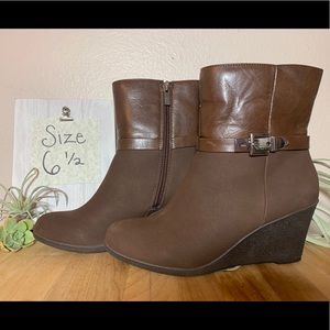 Dark Brown Zola Boots 6.5